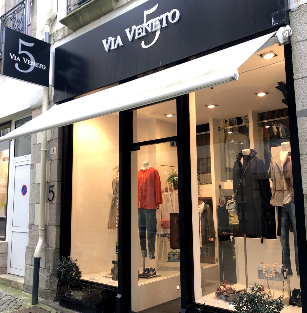 Boutique Mode Vêtements Femme Via Veneto Quimper - Accueil