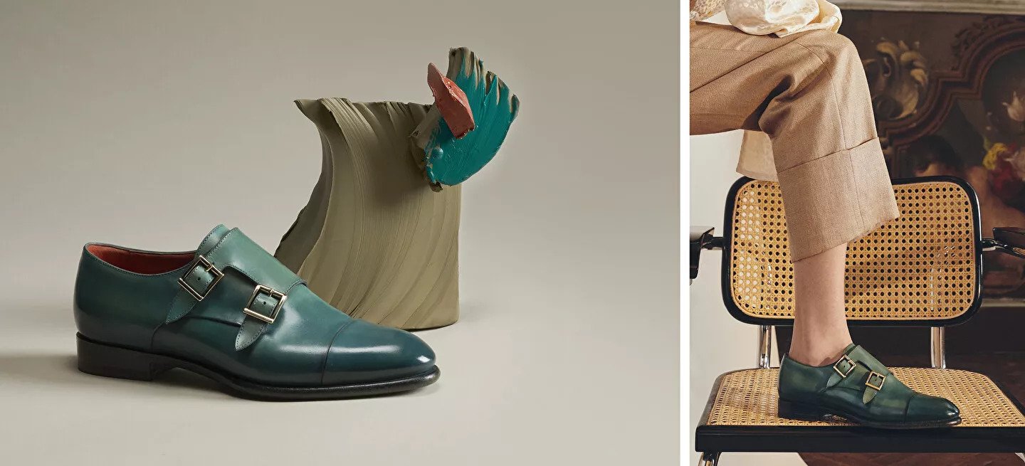 santoni mocassin
