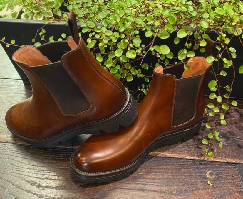 Boots Santoni nouvelle collection , patine cognac#chaus…